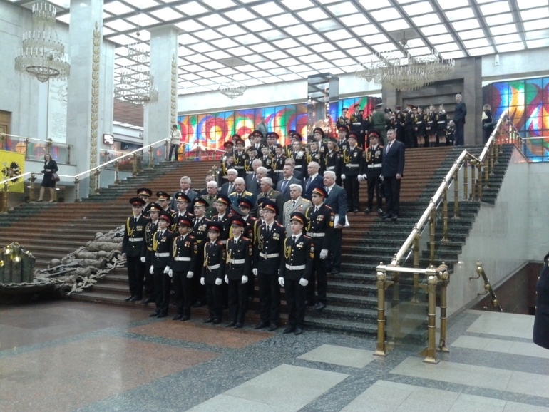 Награждение кадетов