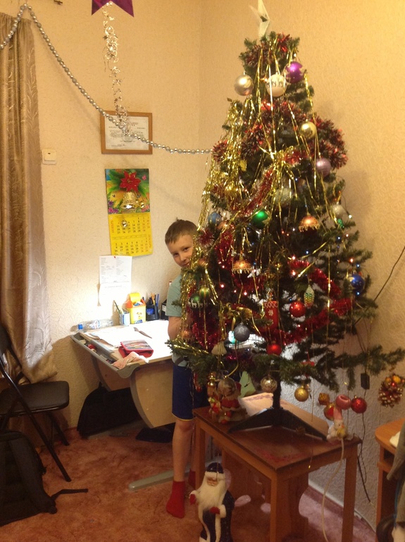 Ну и я покажу елочку
