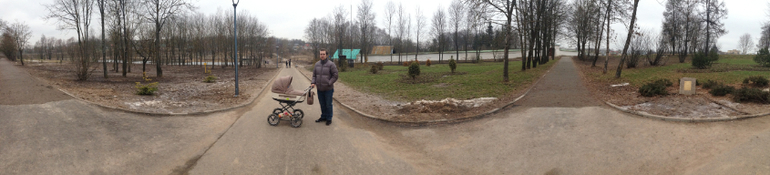 Единственный папкин выходной