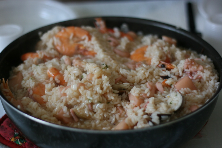 Неправильное ризотто по-рыбацки / Risotto alla pescatora