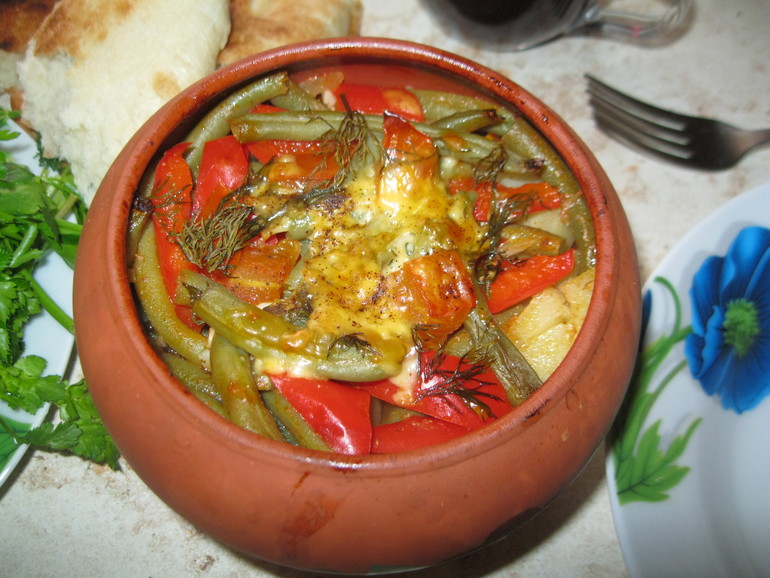 Мои горшочки)