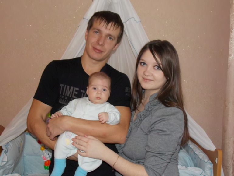 наконец то покрестили))