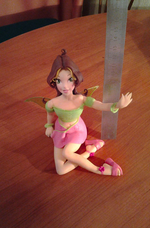 Фигурки на заказ. Winx Flora (Флора)