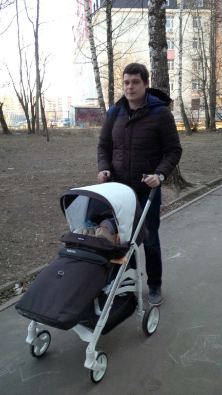 И вот она! всеже мы ее купили! Inglesina Trilogy!