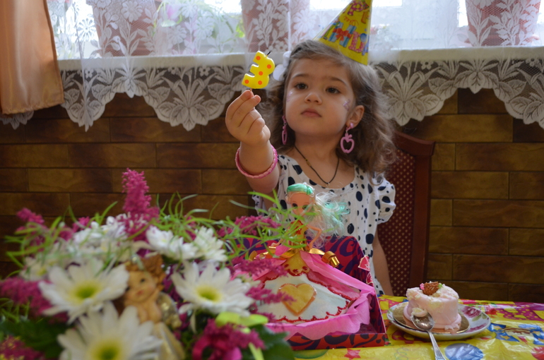 Дочке 3 годика!