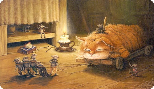 Коты.