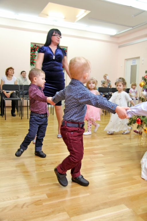 Новый год в саду.