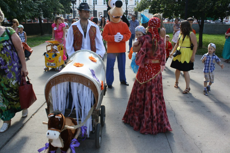Парад колясок в Тамбове