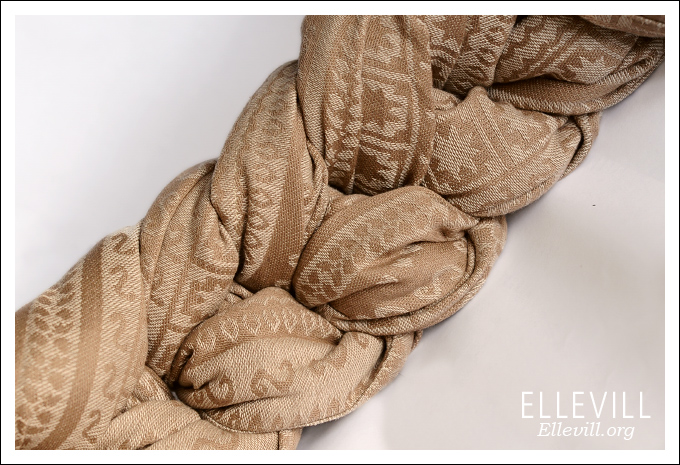 ПРОДАМ слинг-шарф Ellevill Zara Sand 5,2м