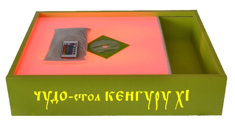 Светящийся стол для рисования песком!!!
