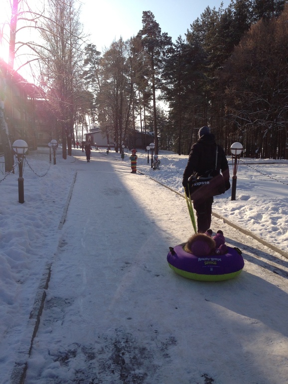 Яхонты Заповедник Таруса 24-01-2014