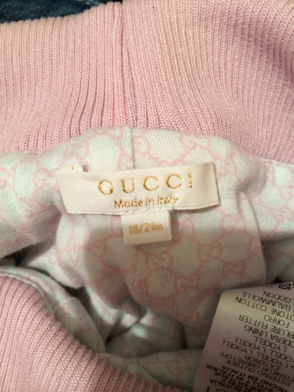 GUCCI кофта и джинсовый костюм на 18-24 месяца