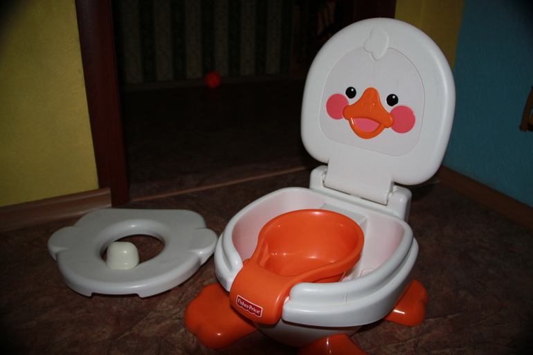 Fisher price горшок