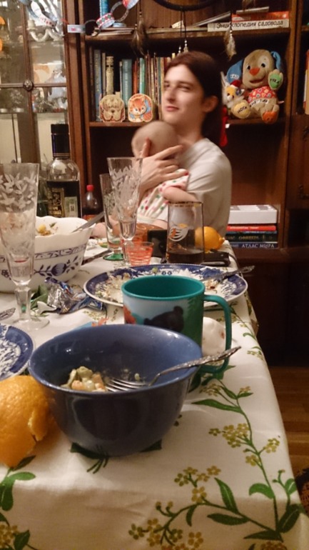 И немного нашего Нового Года.