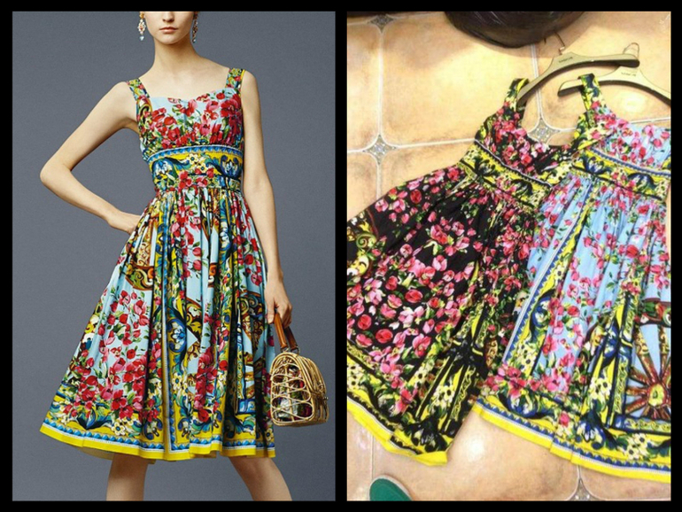 Сарафан Dolce Gabbana 2014 4500руб.