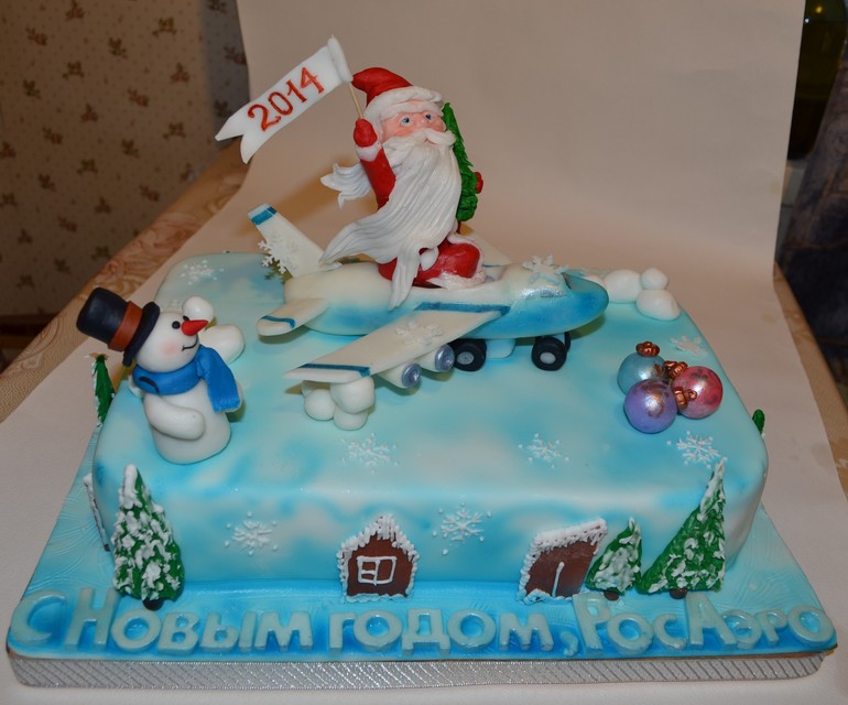 Торт для сотрудников РосАэро