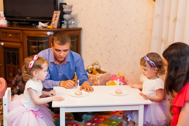 ДР 2 годика, отчет)