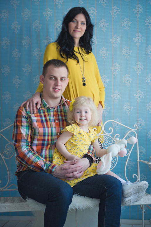 Наша фотосессия на 30-й недельке