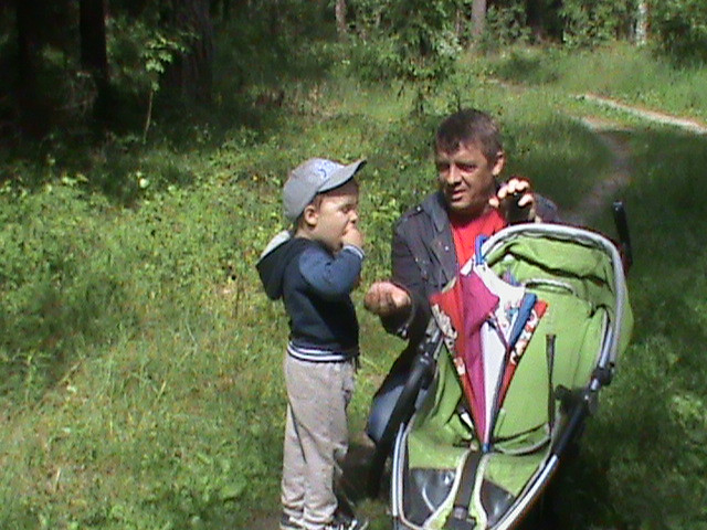 Лесное,у бабушки,часть 1.