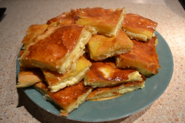 Сырный пирог.