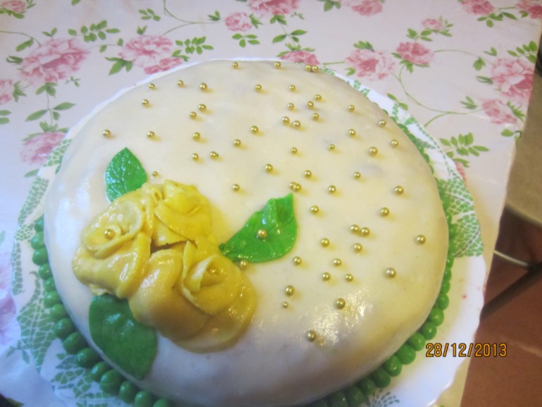 2 тортик из мастики......
