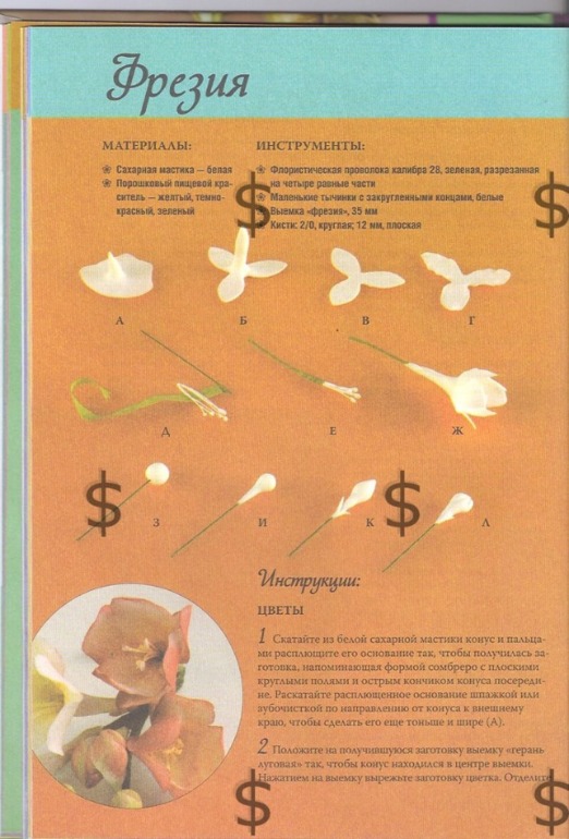 Книжечка с мк по цветам