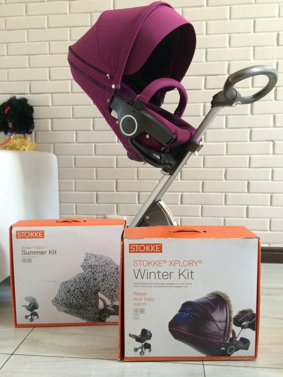 Stokke Xplory 2 в 1 + 2 комплекта