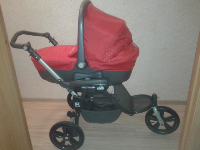 Наш транспорт. CAM Cortina Evolution X3 Tris Elegant 3 в 1