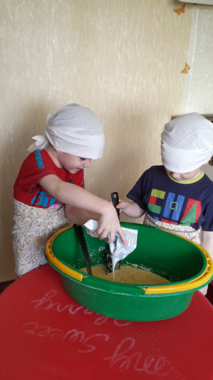 МК от Миши и Ефимки)))))Пасхальные куличи