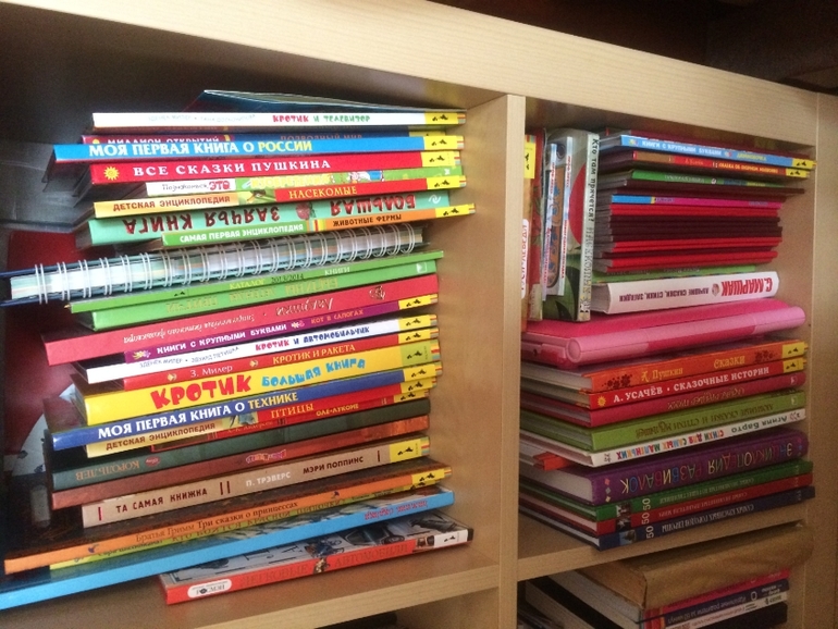 В продолжении рассказа о наших игрушках и книгах