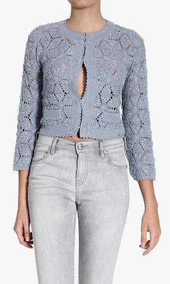 Cardigan from Ermanno Scervino.