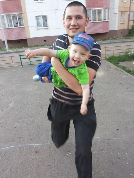 наша прогулка с папой