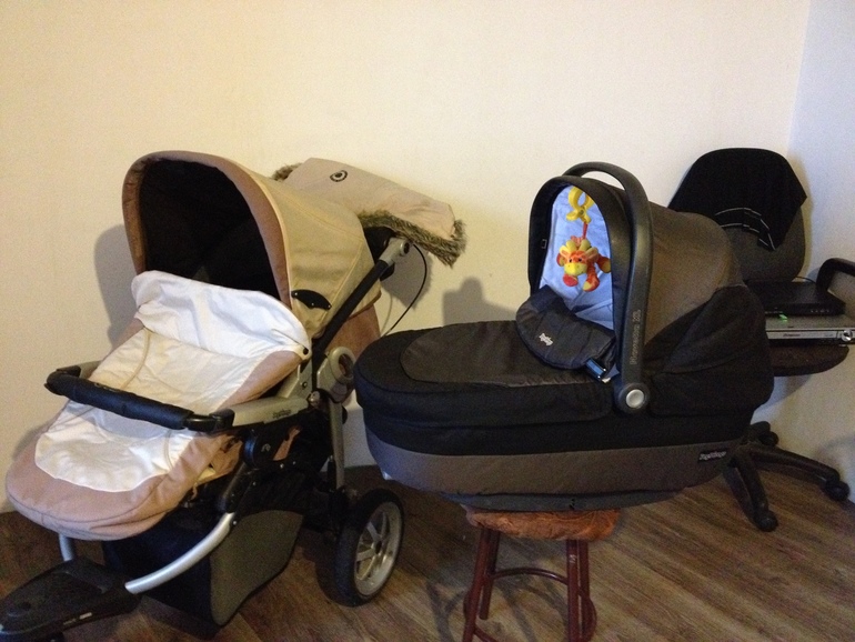 Коляска Peg-Perego GT3 (2 в 1) плюс много подарков за 18000 руб
