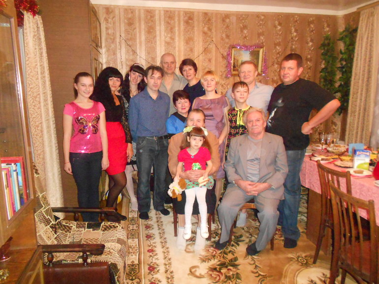Встреча 2014 года в кругу всей семьи!