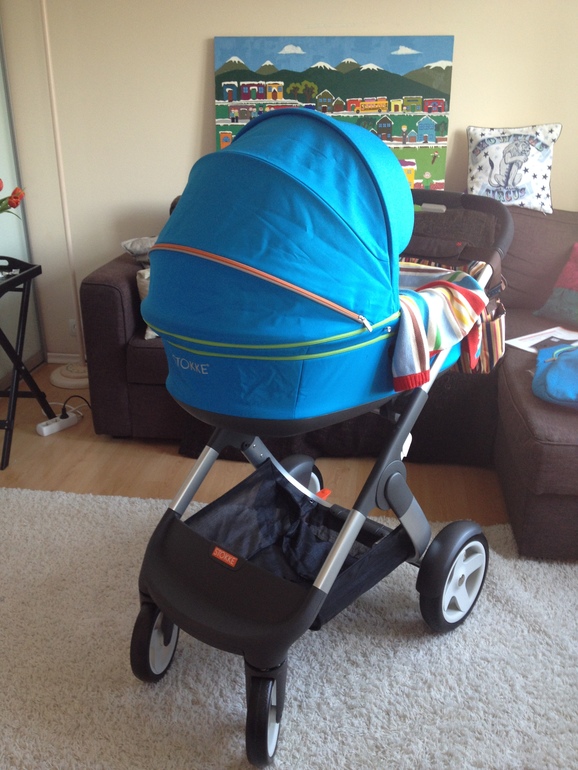 Моя красотка Stokke Crusi urban blue :)