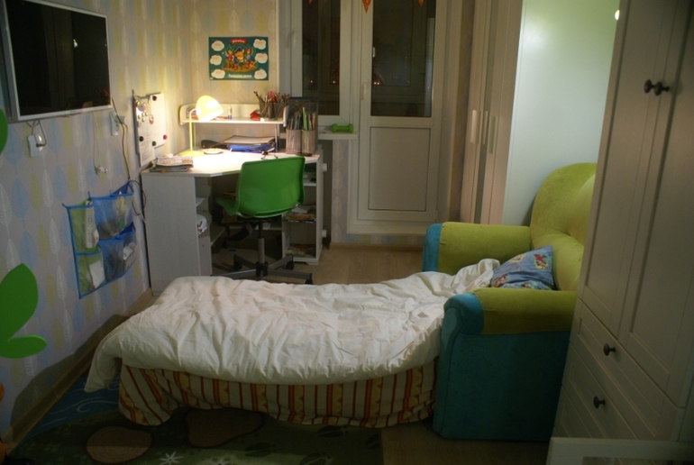 Комната для двоих разнополых деток 7 и 3 года