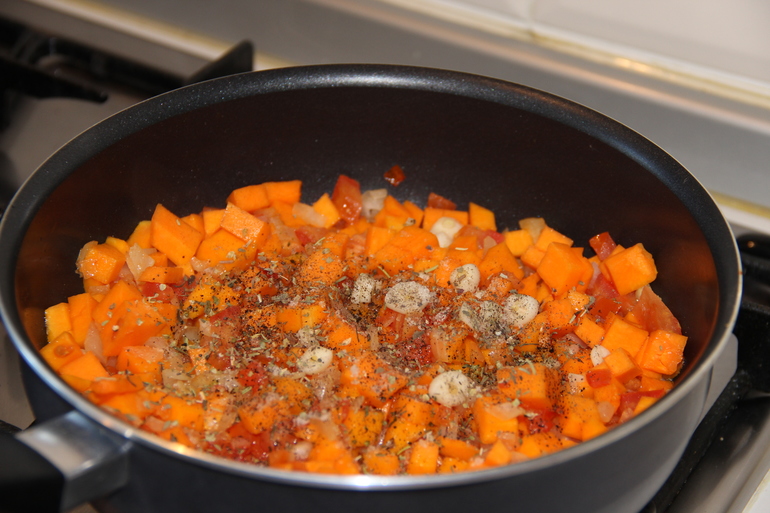 Суп-пюре с тыквой и брокколи!