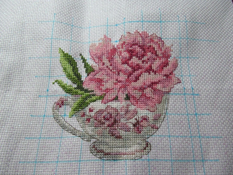 Моя чашка с пионом)