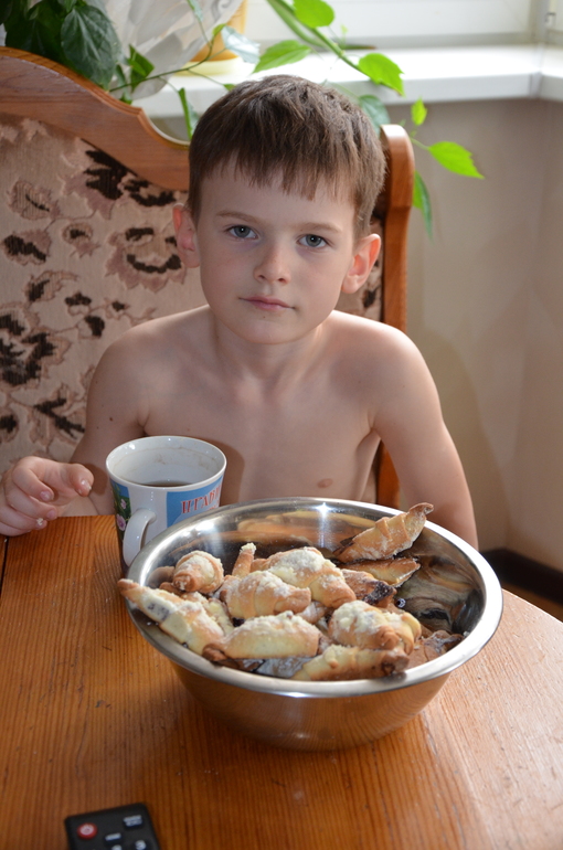 Рогалики с вареньем