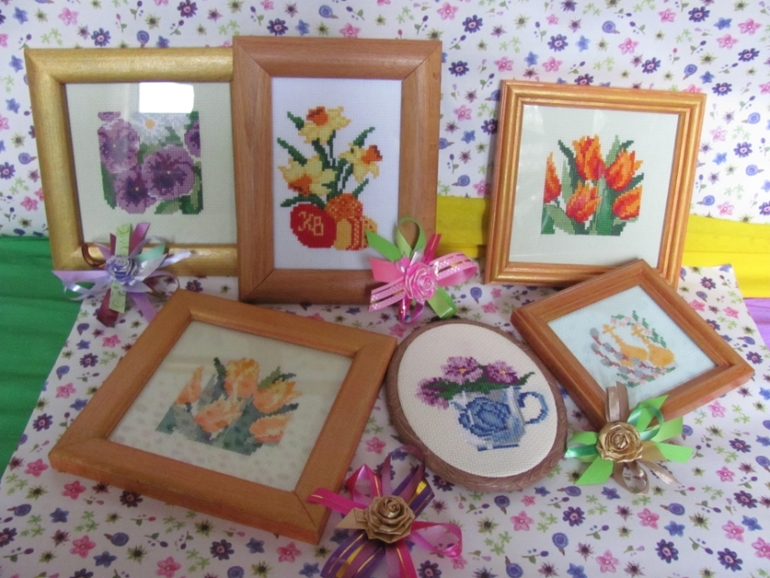 Новые вышивки и украшения !