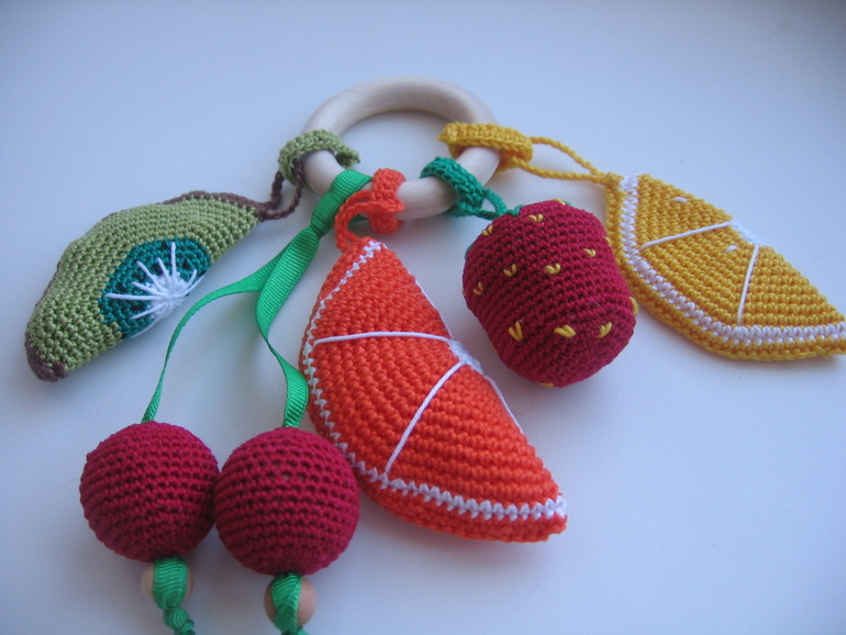 Погремушка "Фрукты"