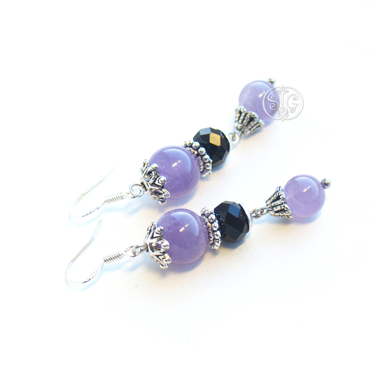 "Хозяйка лесного бала" - колье, серьги и браслет