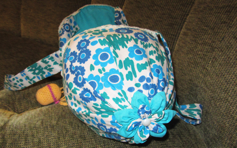 Летняя люлька для пупсика.