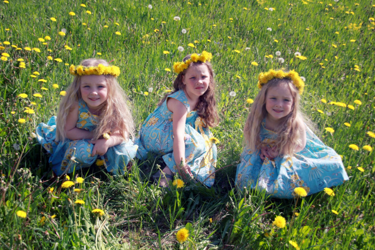 мои солнечные тройняшки