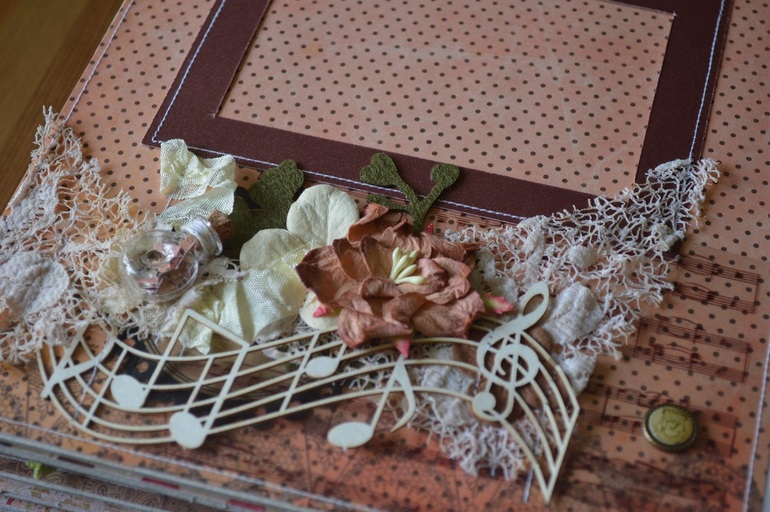 Альбом первого годика для Вареньки