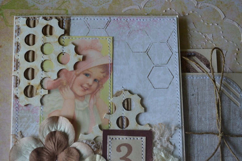 Альбом первого годика для Вареньки