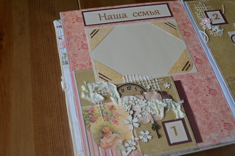 Альбом первого годика для Вареньки