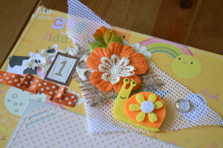 Альбом первого годика для Софьи