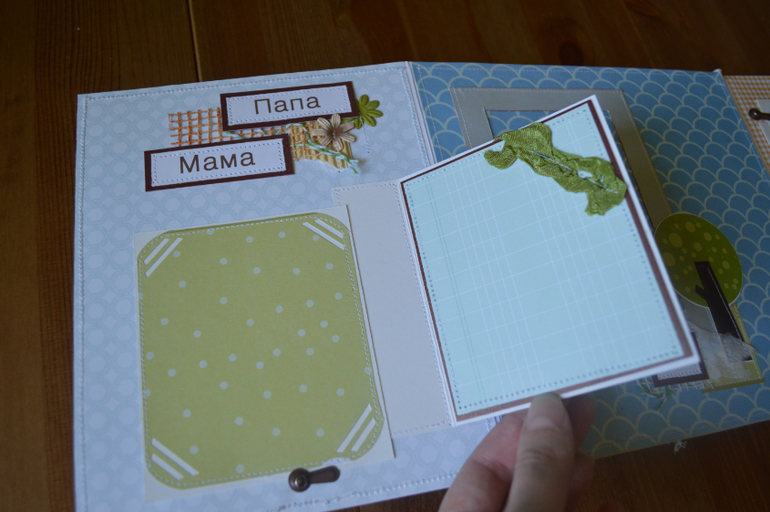 Альбом ручной работы для новорожденного + мамины сокровища