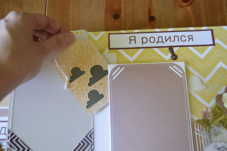 Альбом ручной работы для новорожденного + мамины сокровища